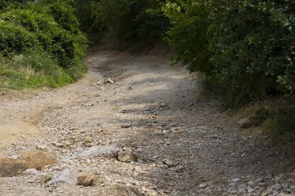 Gravel Road Pothole Repair in Lebanon