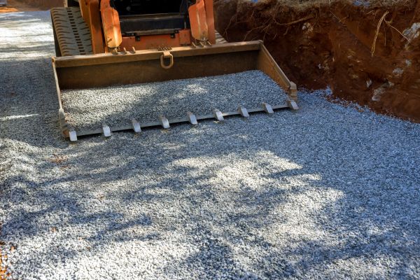 Gravel Driveway Rut Repair in Lebanon