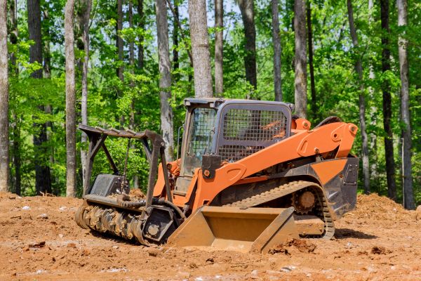 Bulldozer Land Leveling in Lebanon