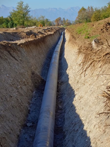 Gas Pipe Trenching in Lebanon