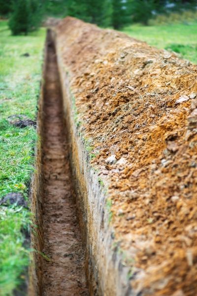 Power Line Trenching in Lebanon