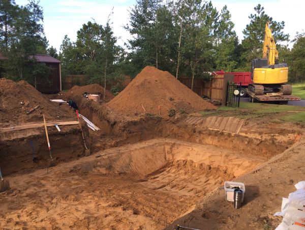 Pool Site Excavation in Lebanon